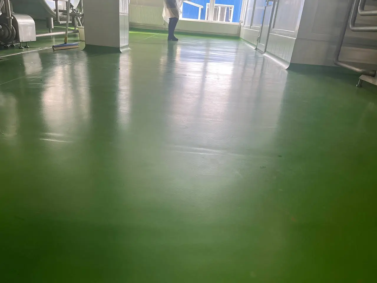 полимерный пол на масложировом комбинате
